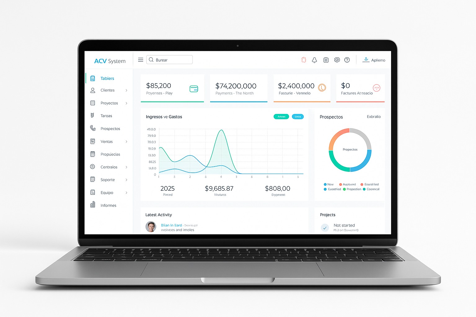 Software CRM ACV System